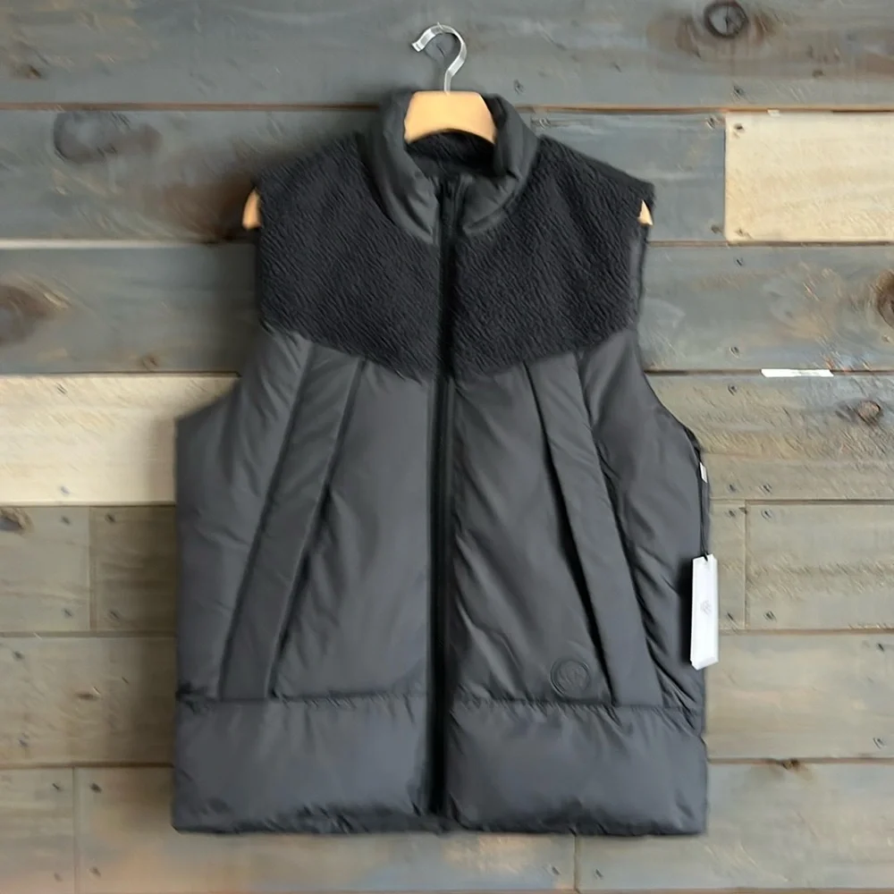 UGG Men's Zoltan Sherpa Padding Puffer Vest Size M